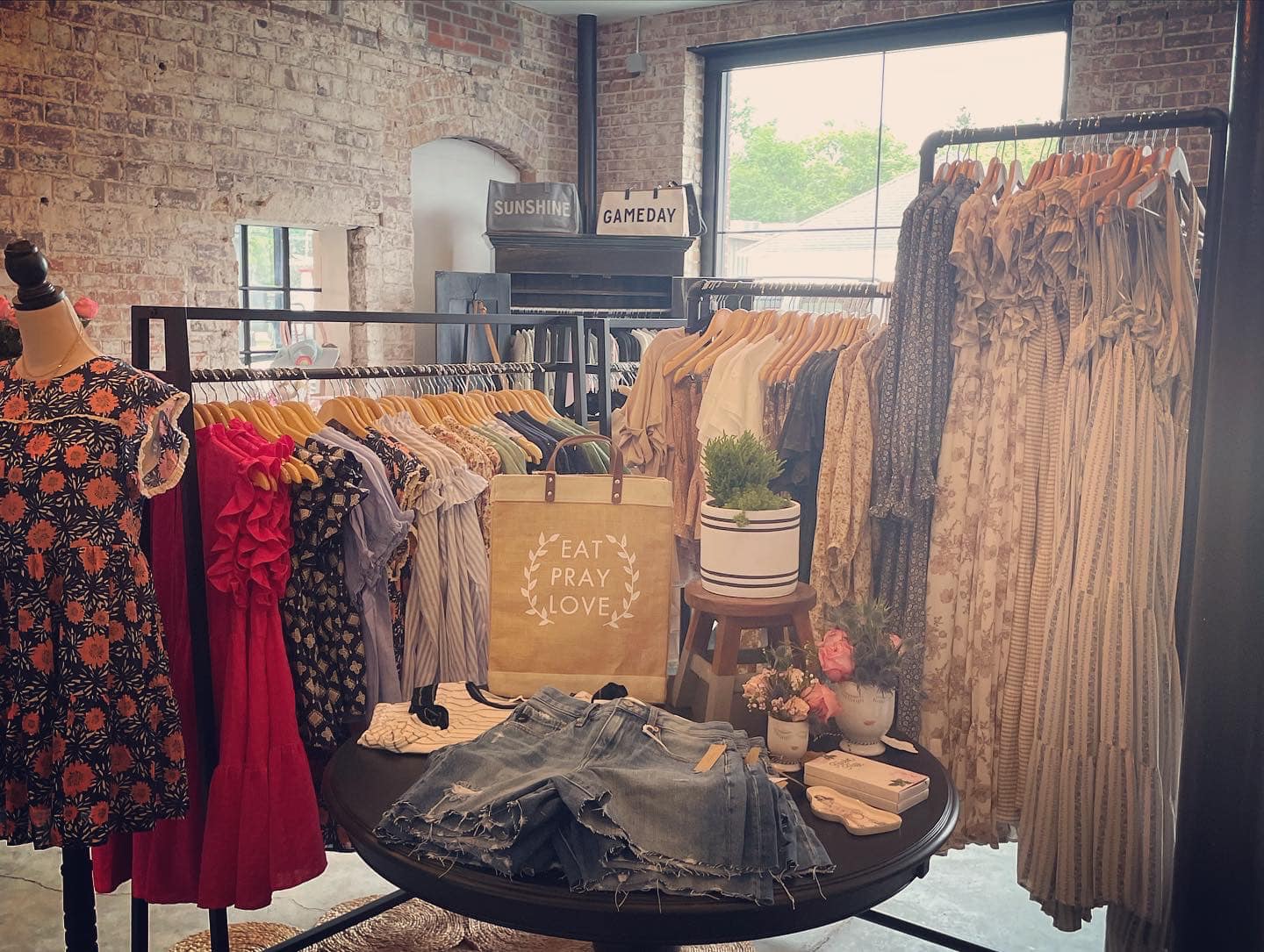 Inside look of Kate & Alivia Boutique